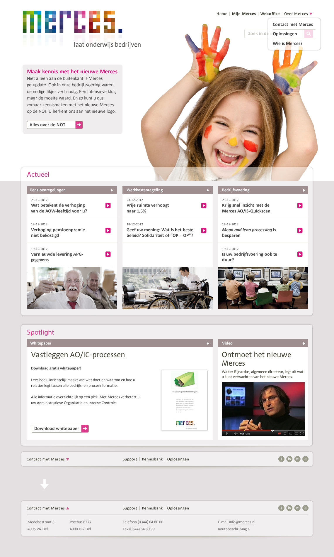homepage Merces 20-03-2013