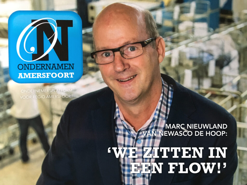 Marc Nieuwland op de voorpagina van Ondernamen